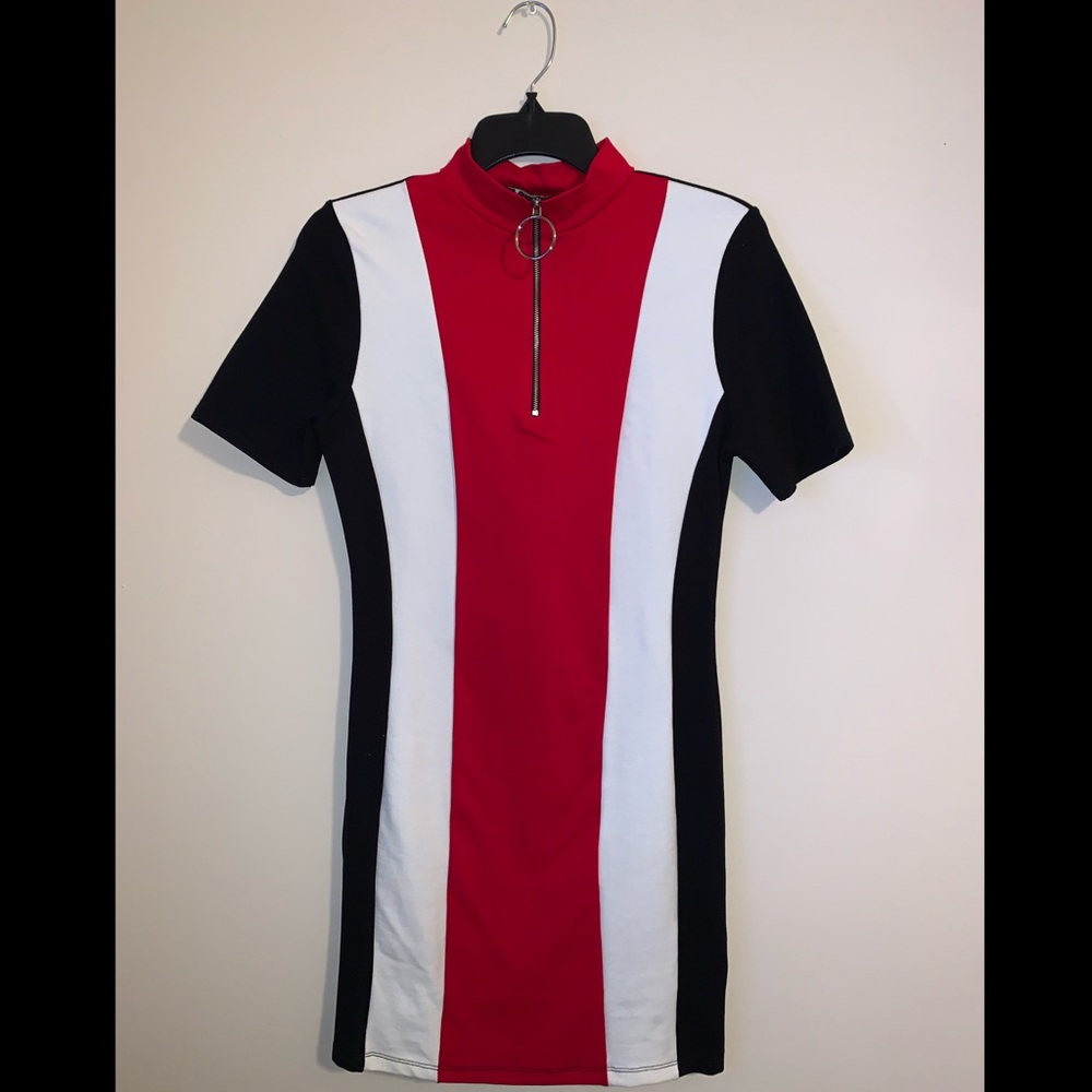 A Team Colorblock Dress